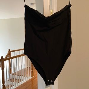 Strapless bodysuit